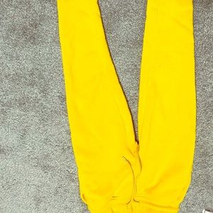 South Pole yellow sweatpants